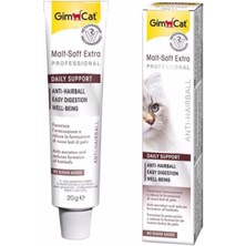 Gimcat Malt Soft Extra Tüy Yumağı Attıran Kedi Macunu 20 gr Lezzetli ve Kolay Sindirim