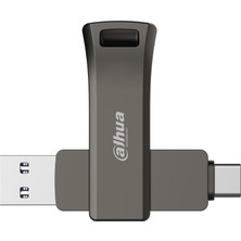 Dahua 64GB Otg Usb3.2 Metal USB Bellek P629 Titan Gri