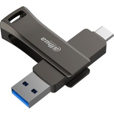 Dahua 128GB Otg Usb3.2 Metal USB Bellek P629 Titan Gri