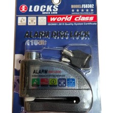 Atl Disk Kilit Alarmlı Siyah (FS8302) Atl