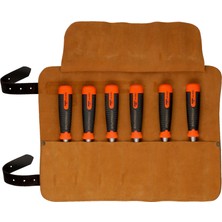 Bahco Ergo™ Iskarpela 6lı Set Deri Kılıflı 434-S6-LR