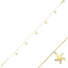 Altın Deniz Yıldızı Halhal