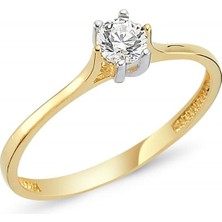 Online Takı Altın Tektaş Yüzük