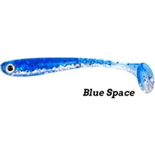 Fujin Bomb Shad 85MM Slikon Balık - Blue Space
