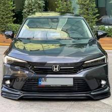 Fruens Honda Civic Fe Kasa Batman Yarasa Ayna Kapağı Piano Black / 2019 Sonrası