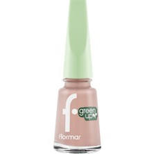 Flormar Green Up Yüksek Pigmentli & Parlak Bitişli Nefes Alabilen Vegan Oje