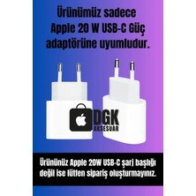 DGK Apple 18-20 Watt Hızlı Şarj Koruyucu Başlığı ve Kablo Koruyucu Set Hello Kitty Figürlü