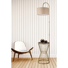 Begüsa Aytuğ Sehpa Lambader Eskitme Ceviz Ahşap Hasır Şapka