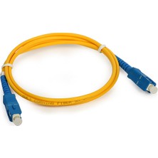 Fiber Optik Kablo 20 Metre Sc-Sc Sm Simplex Lszh Os2 2.0mm Ev-Ofis Internet Bağlantısı Için Uygundur