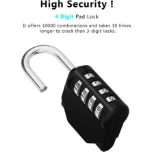 Safety1 Kalp Aşk Kodu Kilidi Sıfırlanabilir Kalp Kilidi Şifre Kilitleri Asma Kilit Demir Kanca Aşıklar Bagaj Asma Kilit Asma Kilitler (Yurt Dışından)