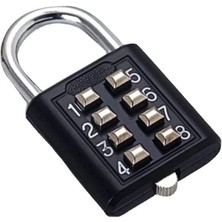 Safety1 Glorymm Mini Şifre Kilidi 3 Haneli Numara Kodu Bagaj Bavul Soyunma Güvenli Küçük Metal Asma Kilit Mini Kod Kilidi, Mavi (Yurt Dışından)