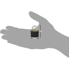 Safety1 Vıp - 8 Adet Metal Asma Kilit Prinç Bagaj, Sırt Çantası, Günlük, Mücevher Kutusu, El Sanatları, Anahtarlı ve Dayanıklı Kapaklı Okul Öğretim Kilidi (Küçük, Mavi, Sarı) (Yurt Dışından)