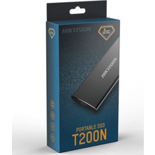 Hikvision HS-ESSD-T200N(STD)/256G Portable External Taşınabilir SSD