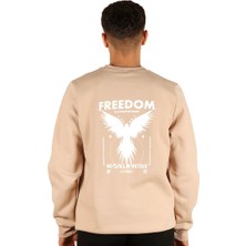 Vumvio Freedom Oversize %100 Pamuklu Sweatshirt