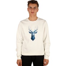 Vumvio Geyik Oversize %100 Pamuklu Sweatshirt