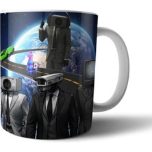 Pixxa Skibidi Toilet - Dafuqboom Kupa Bardak Model 3