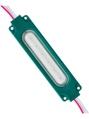 Virox 12 Volt 2 Watt Yeşil Modül LED 68X16 mm (81)