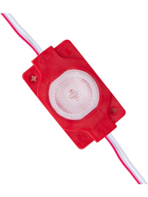 Virox Modül LED 12V 1.5W Kırmızı 3030 40X30 mm (81)