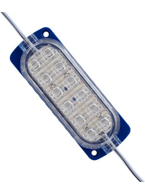 Virox Tek Renk Mavi Modül LED 2835 24 Volt 2.4 Watt (81)