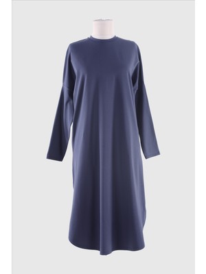 Plistre 2224_Basic Uzun Kollu Tesettür Tunik