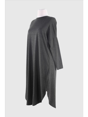 Plistre 2224_Basic Uzun Kollu Tesettür Tunik