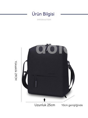 Dolob Erkek Omuz  Oxford Kumaş Crossbody  Erkek  Öğrenci  Düz Renk   Çanta (Yurt Dışından)