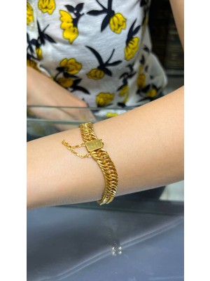 Kuyumcu Nurettin 13 Gram Süzme Bileklik 22 Ayar Altın