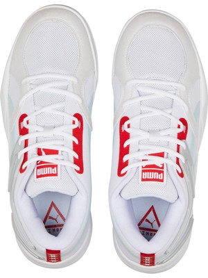 Puma Erkek Puma White Puma Trc Blaze Court Beyaz Erkek Basketbol Ayakkabısı