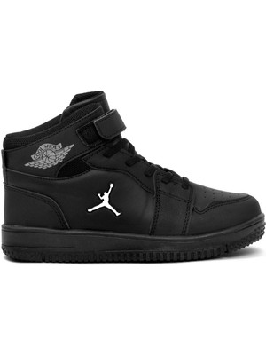 Cool Haykat Uzun Filet Erkek Çocuk Sneaker Bot Siyah