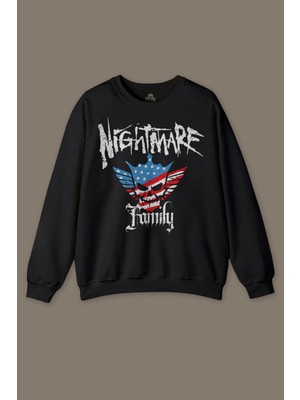 So Cool Cody Rhodes Nightmare Family Wwe Amerikan Güreşi Gym Body Baskılı Sweatshirt