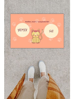 Stok Shop Dijital Baskı Yeşil Dış ve Iç Mekan Doğal Taş Desen Kapı Önü Paspası