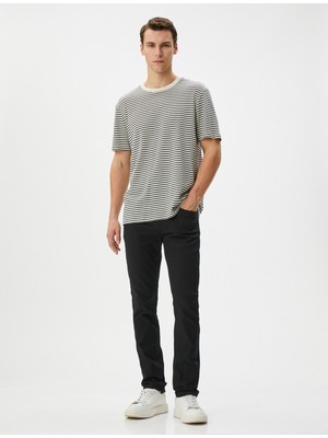 Koton Slim Straight Fit Kot Pantolon - Chadwick Jean