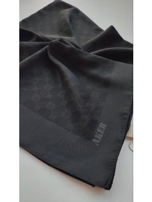 Aker Elegance Monogram Eşarp