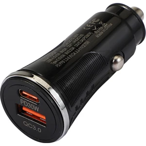 48W USB + Type-C Çıkışlı Araç Içi Çakmaklık Hızlı Şarj Başlığı