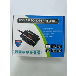 USB 3.0 Ide Sata Adaptör USB 3.0 Harddisk Bağlantı Kablosu Ide Harici Harddisk Kablosu