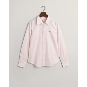 Kadın Pembe Slim Fit Klasik Yaka Oxford Gömlek 4300141.662