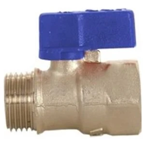 Mini Küresel Vana 1/2'' Mavi 