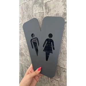 Black Cool Serisi Wc Yönlendirme Seti