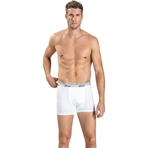 Erkek Beyaz Streç Likralı Boxer