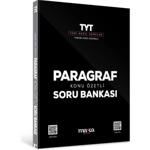 Marka Yayınları 2025 TYT Paragraf Konu Özetli Yeni Nesil Soru Bankası Tamamı Video Çözümlü