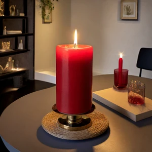 Silindir Mum 10 x 20 cm Boy  Dev  Büyük Mum