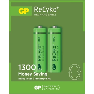 RECYKO 1300 MAH R6 AA ŞARJLI 2Lİ KALEM PİL GP130AAHCE-2EB2 (GPRHC132E000)