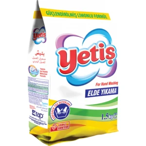 Elde Yıkama Toz Çamaşır Deterjanı 1,5 kg