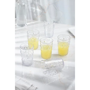 EW's Kitchenware Akrilik Şeffaf 6 Lı Kısa Bardak & Su Meşrubat Kahve Yanı Bardağı 400 ml (Cam Değildir )
