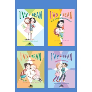 Ivy & Bean Serisi Takım Set (4 Kitap – Renkli Resimli) - Annie Barrows