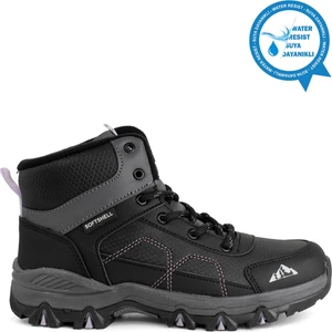 Alfa Kız Çocuk Outdoor Bot Siyah - Pudra