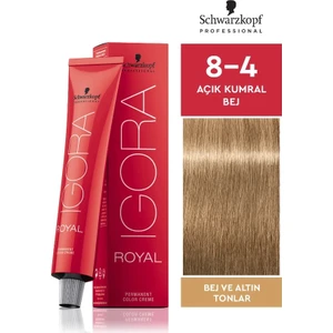 Igora Royal Saç Boyası 8-4 Açık Kumral Bej 60 ml