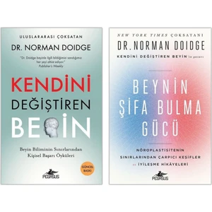 Kendini Değiştiren Beyin + Beynin Şifa Bulma Gücü (2 Kitap Set) & Dr. Norman Doidge