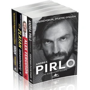 Futbol Efsaneleri 4 Kitap Set – Andrea Pirlo, Alex Ferguson, Zlatan Ibrahimoviç, Barça