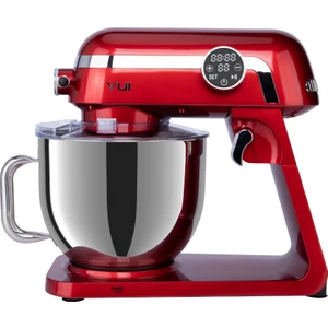 M123 Easy Chef Premium 1800W Dokunmatik Ekran Alüminyum Stand Mikser 7lt.+Kıyma Başlık Seti